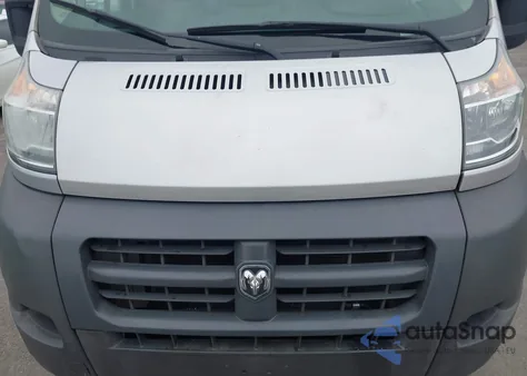 2016 Ram Promaster 2500 High Roof z USA, uszkodzony, nr VIN 3C6TRVDG6GE116867